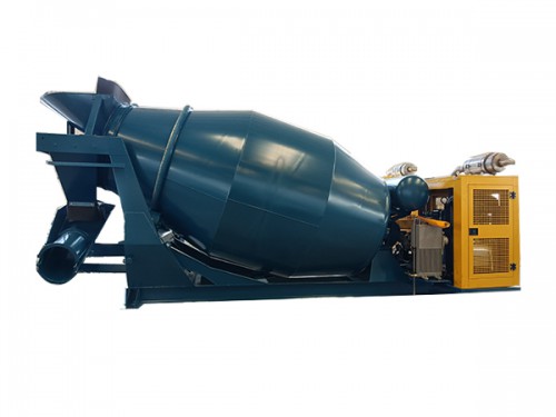 球友会4方新型柴油机组搅拌上装